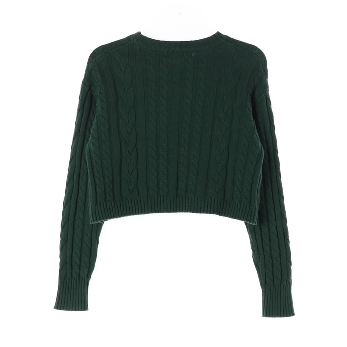 PLAC 케이블 크롭 니트 상품이미지2