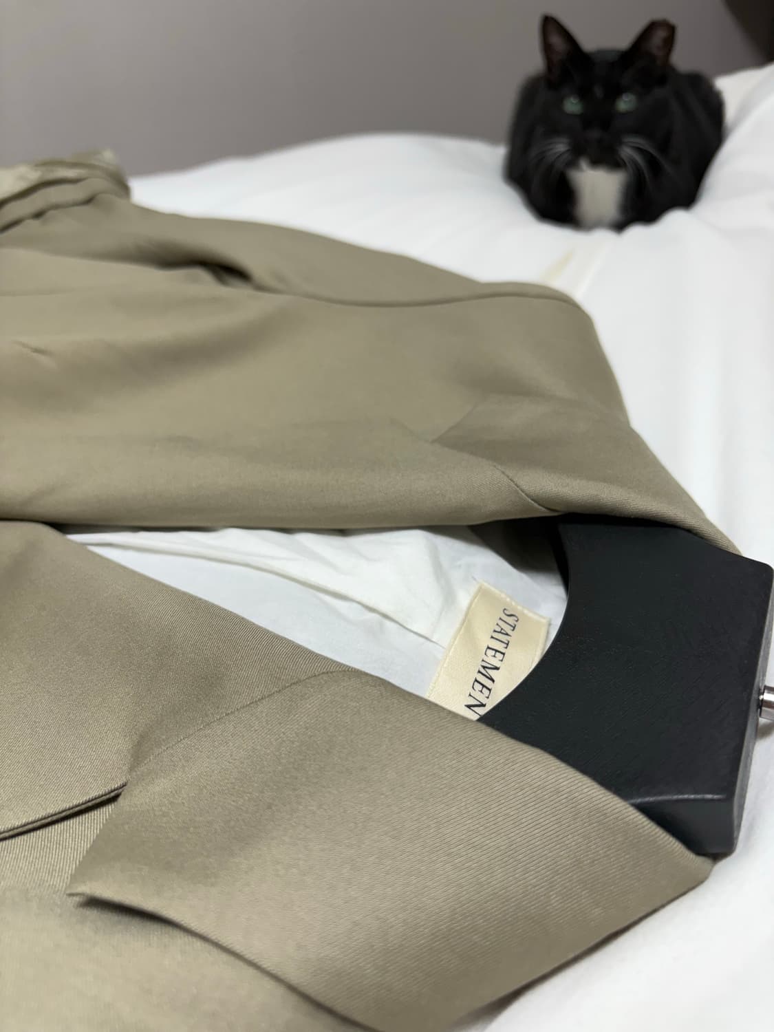 스테이트먼트 자켓 베이지 상품이미지1