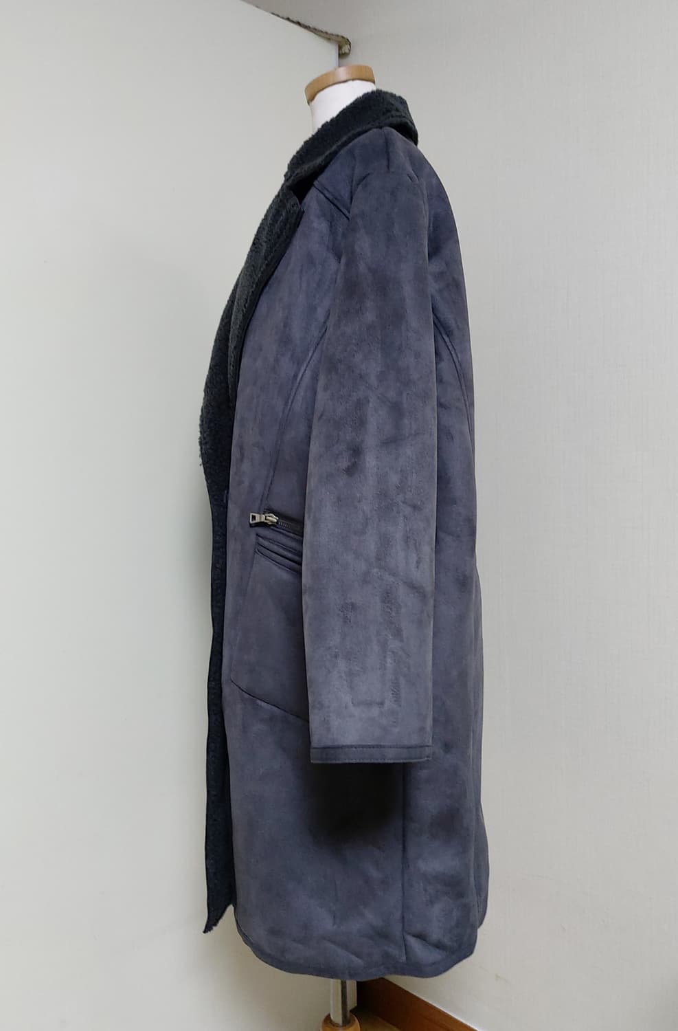 Sweet Soup 스웨이드 롱 코트 95(77사이즈)새상품

 상품이미지2