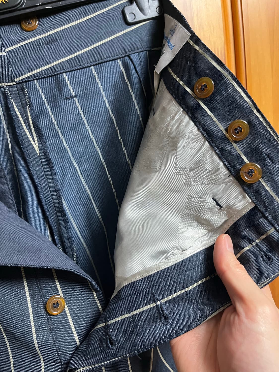 비비안웨스트우드 스트라이프 슬렉스 상품이미지6