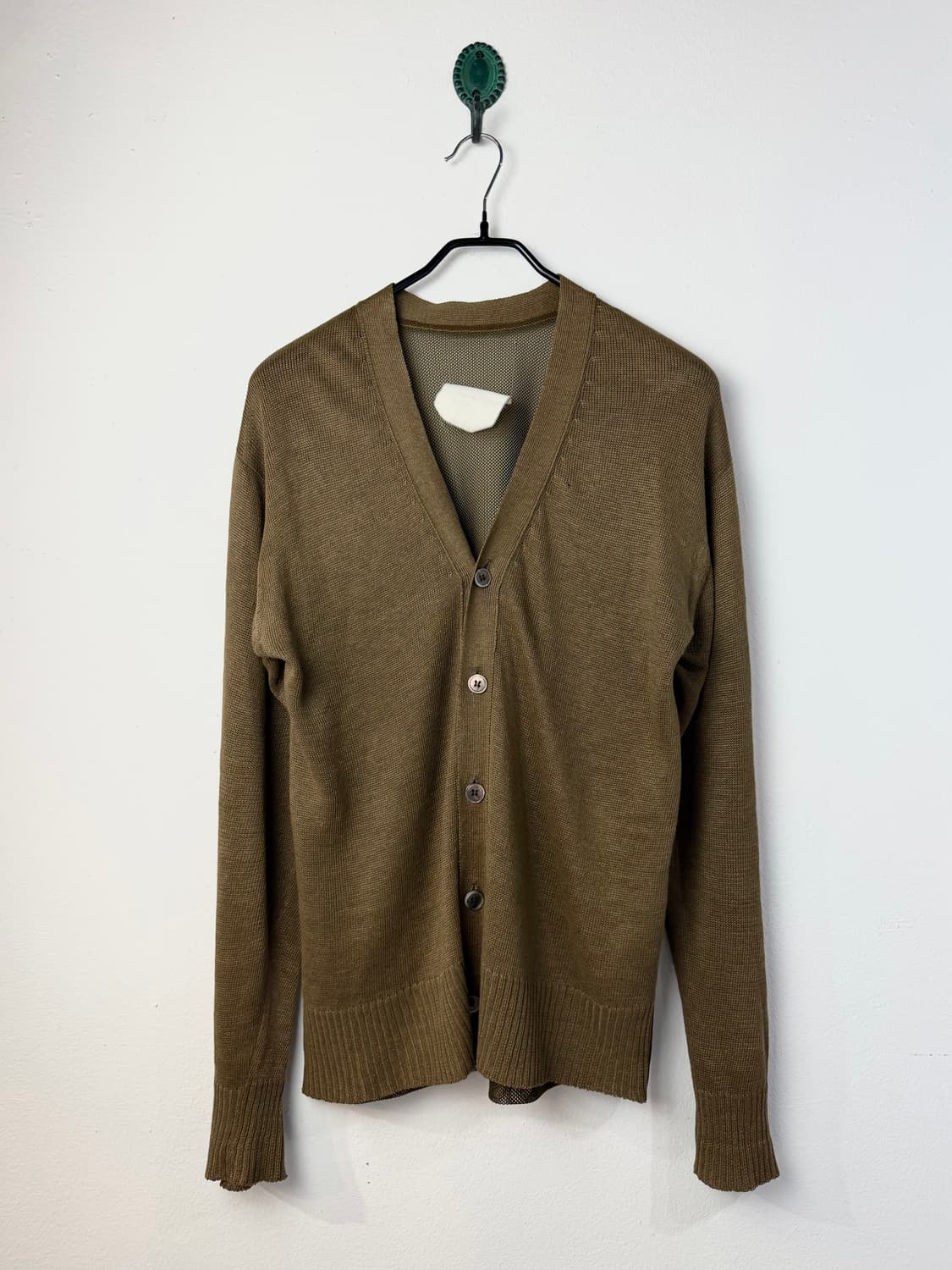 90s 꼼데가르송 옴므 리넨 가디건 상품이미지1