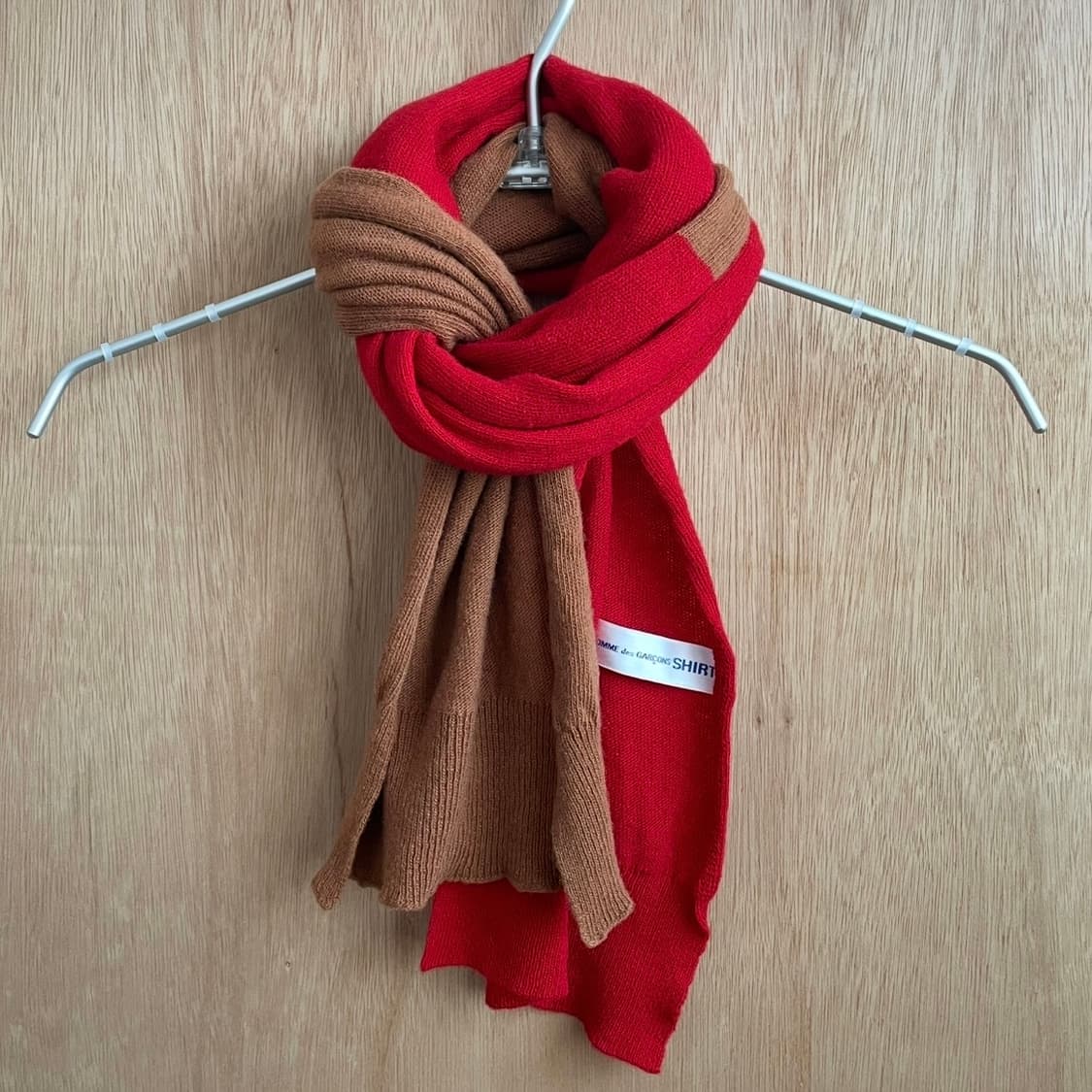 꼼데가르송 셔츠 바이컬러 머플러 상품이미지2