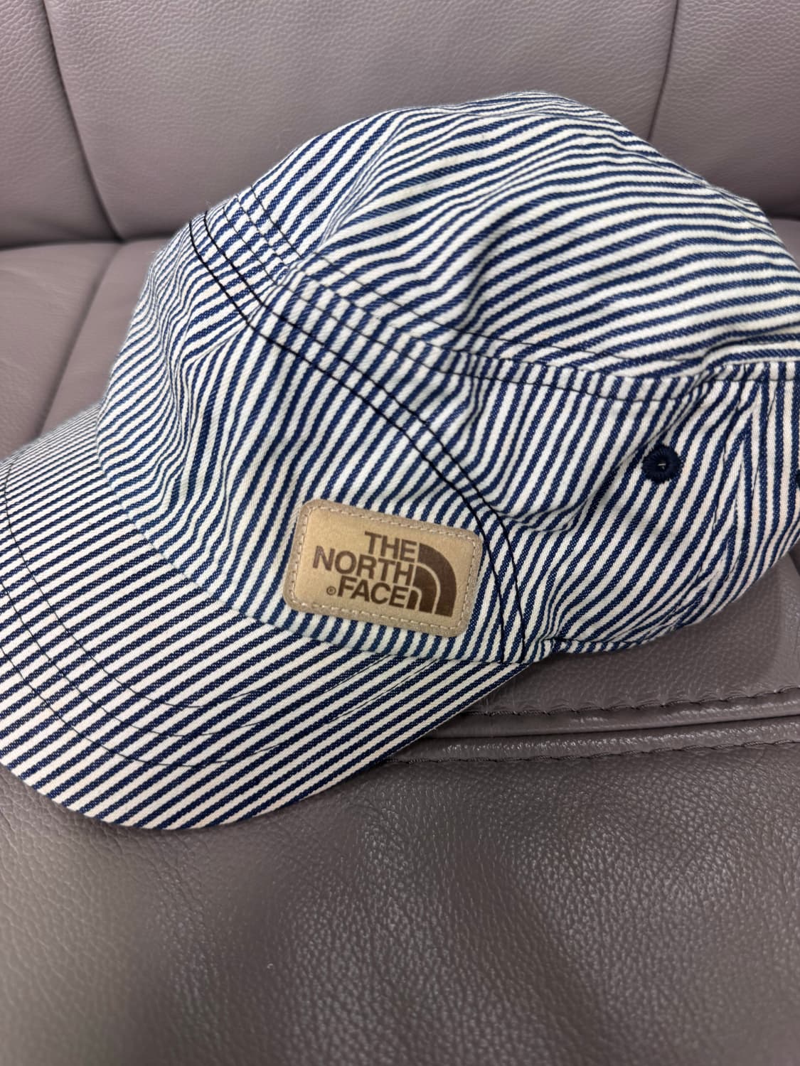 노스페이스 스트라이프 네이비 캠프캡 상품이미지2