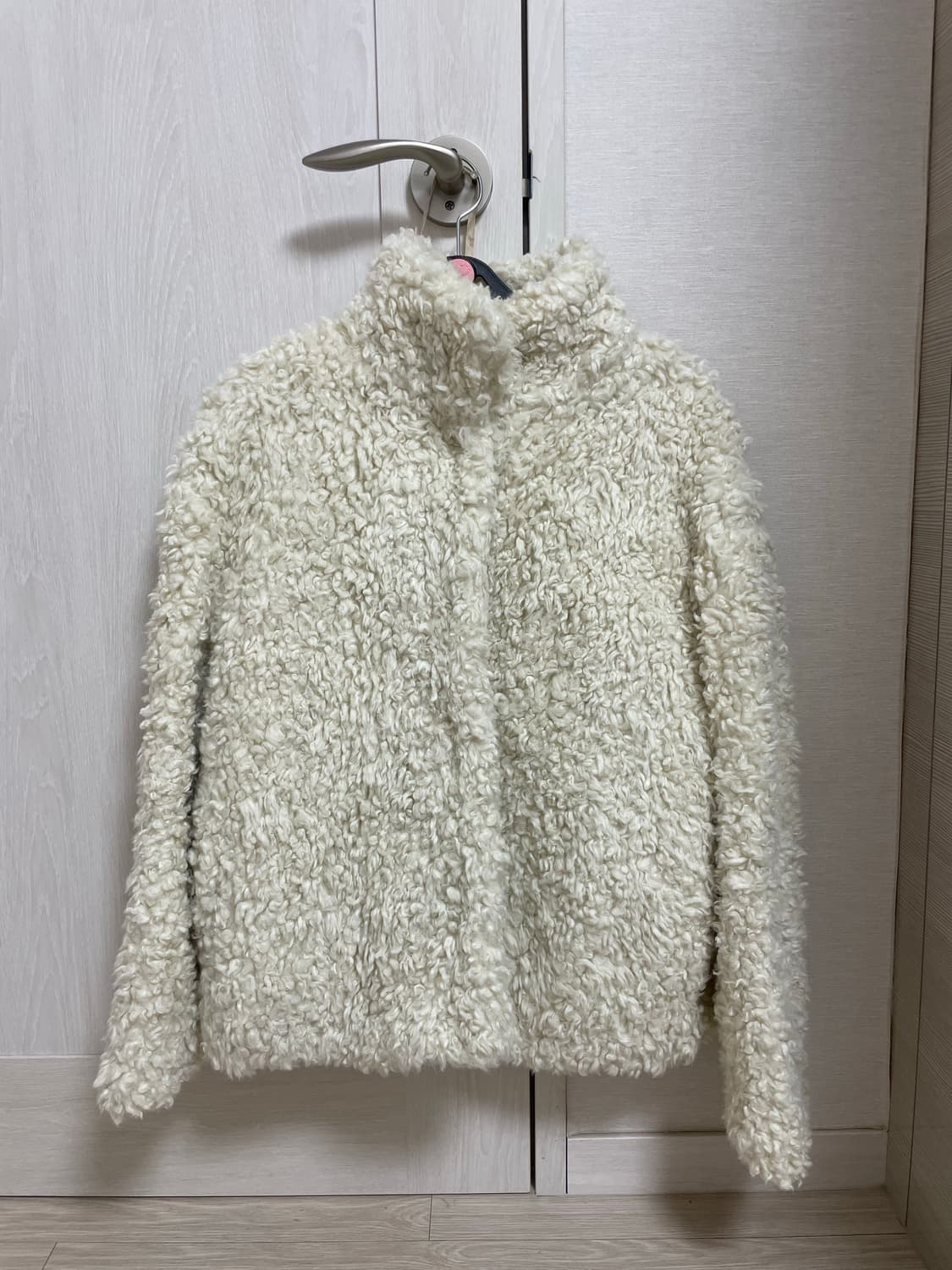 하프 퍼자켓 아이보리 상품이미지1