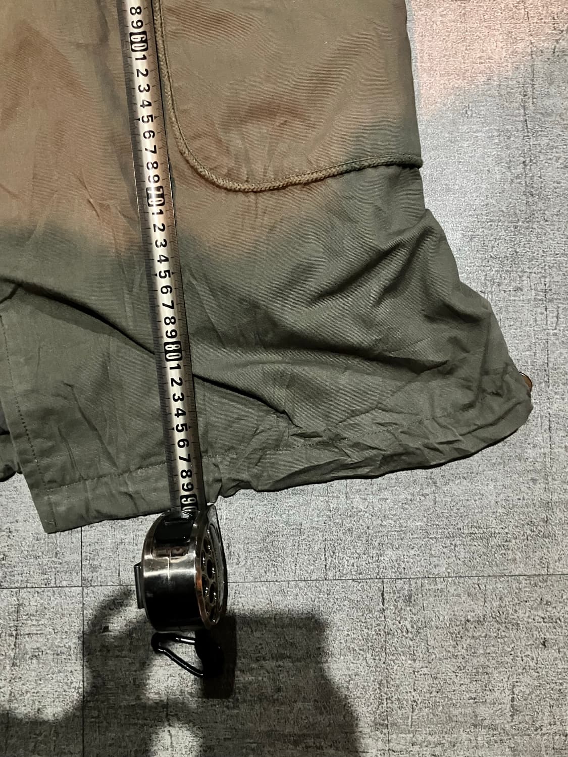 일본빈티지 Ssm 올드스쿨아메카지 너드남모리걸 사파리야상자켓 상품이미지3