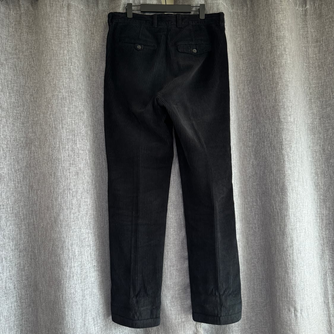 아워레가시 블랙 코듀로이 치노 팬츠 48 사이즈 상품이미지2