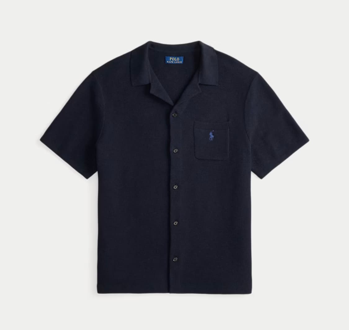 [구매] 폴로 랄프 로렌 메시 니트 코튼 숏 슬리브 카디건 상품이미지1