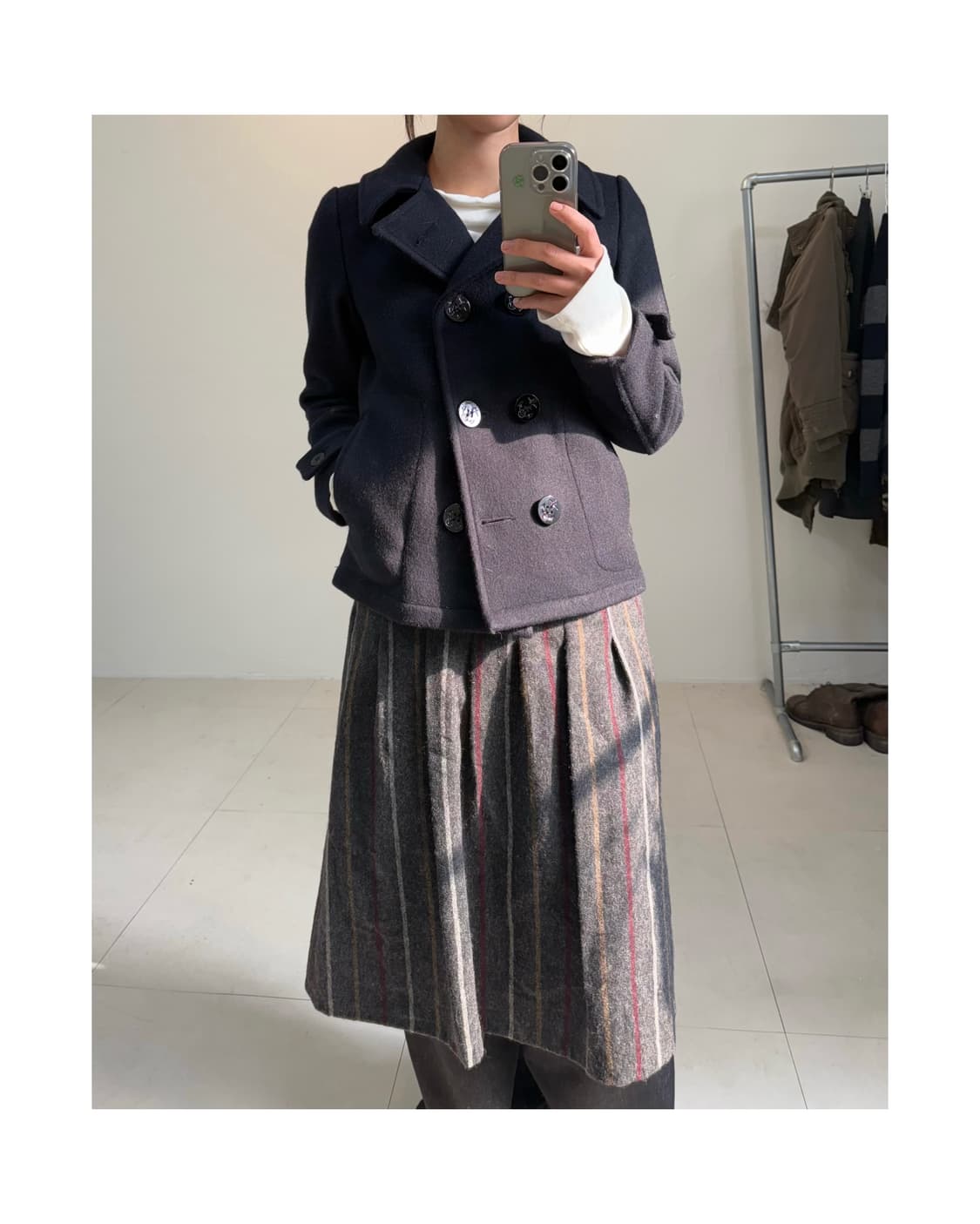 Fidelity x freak‘s store 울 자켓 상품이미지3