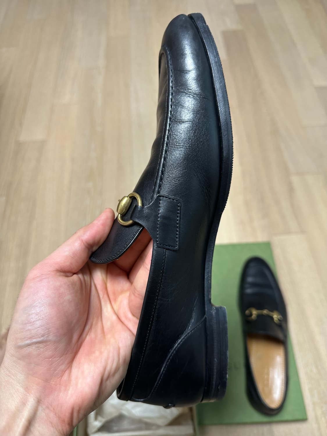 구찌 조던 홀스빗 로퍼 10사이즈(290) 상품이미지3