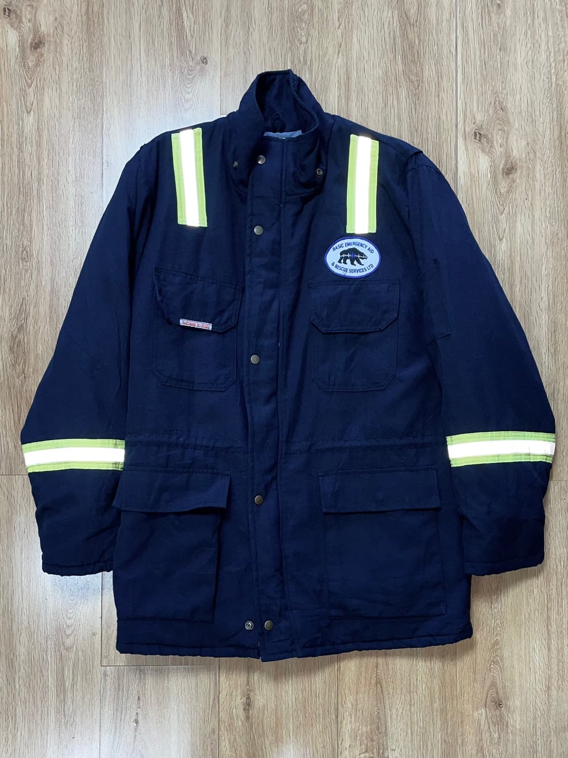 택포) 90s Made Canada Hi-vis 리플렉티브 FR 워크자켓 상품이미지3