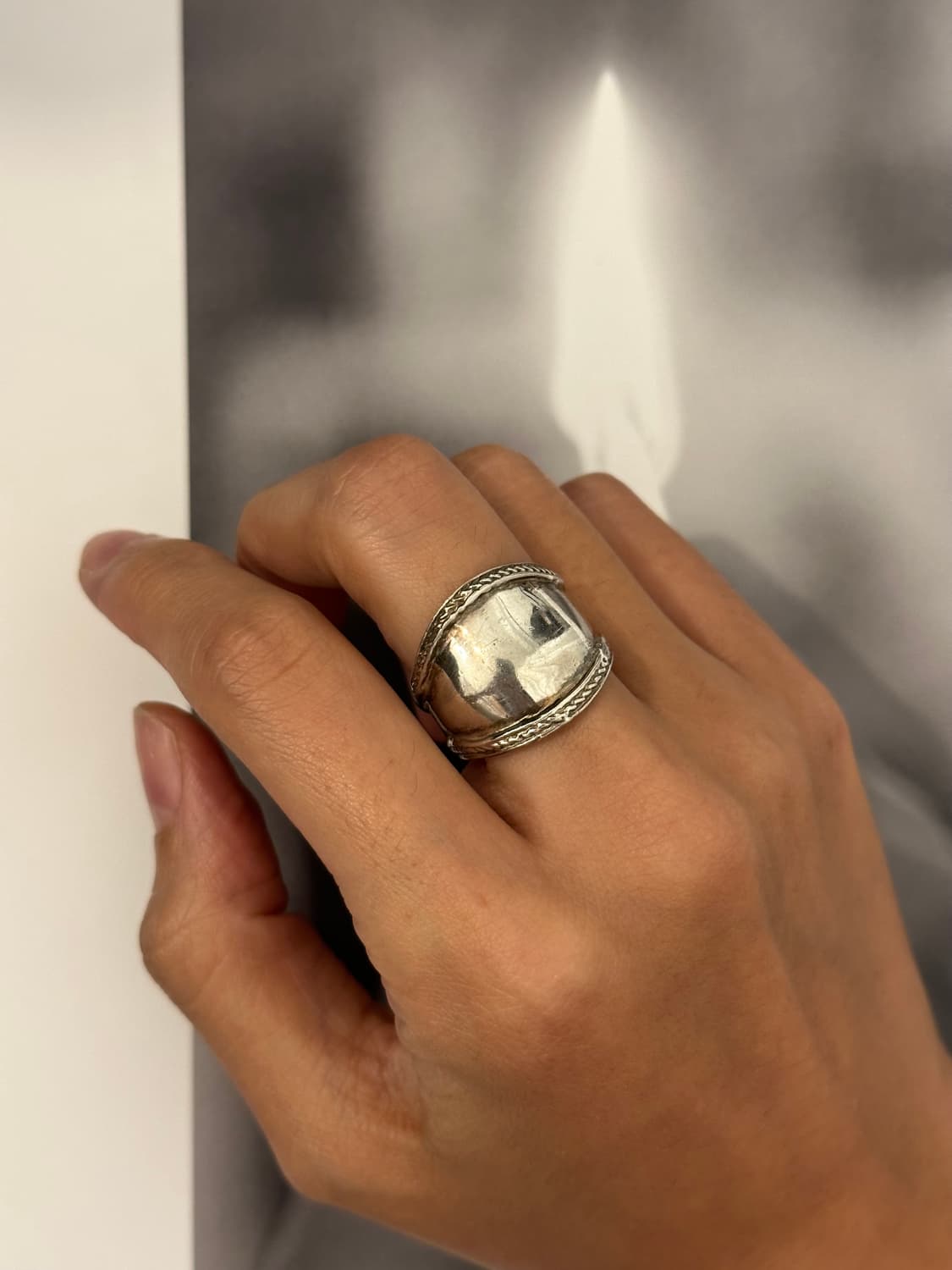 Bold 925silver ring 상품이미지7