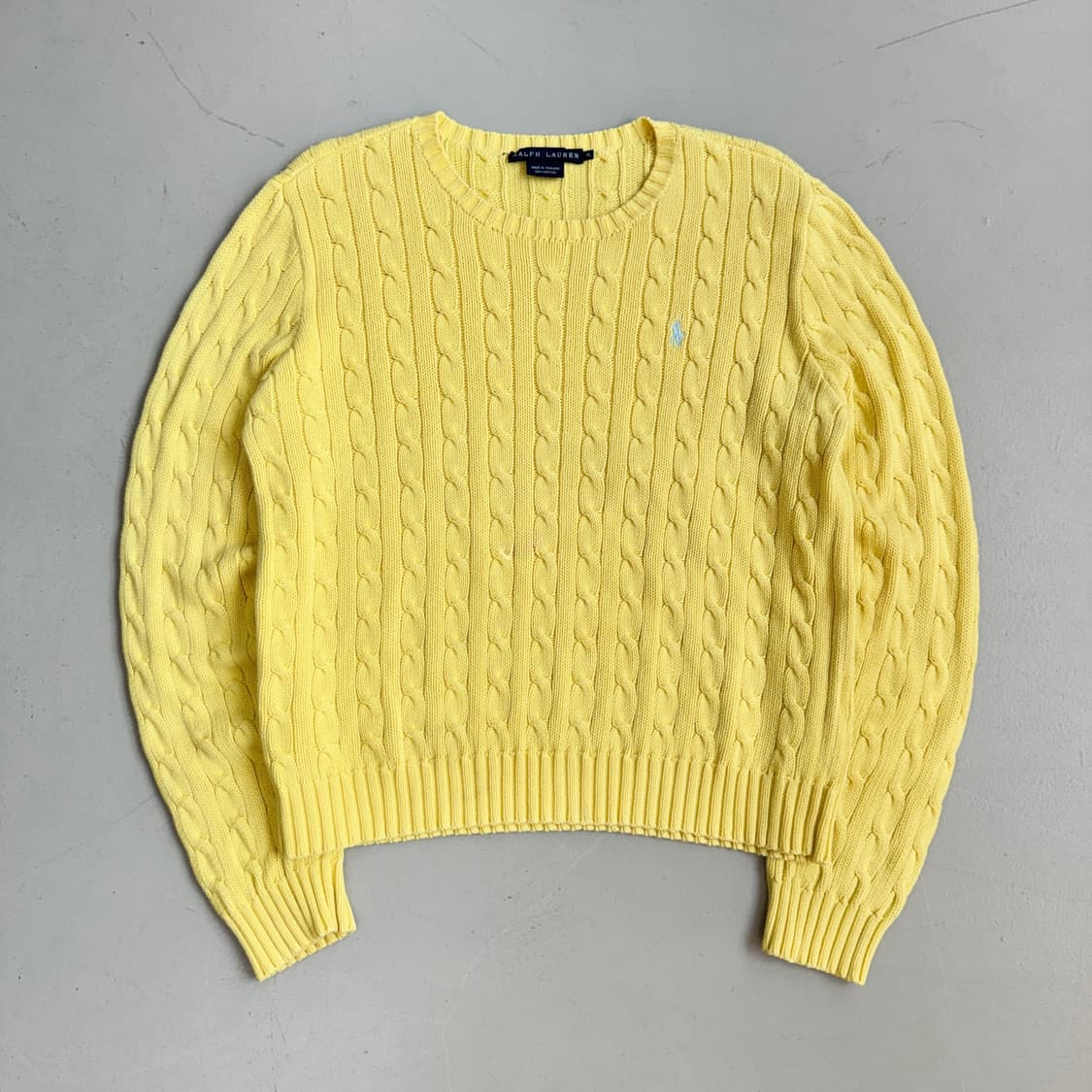 폴로 포니 꽈배기 니트 상품이미지2