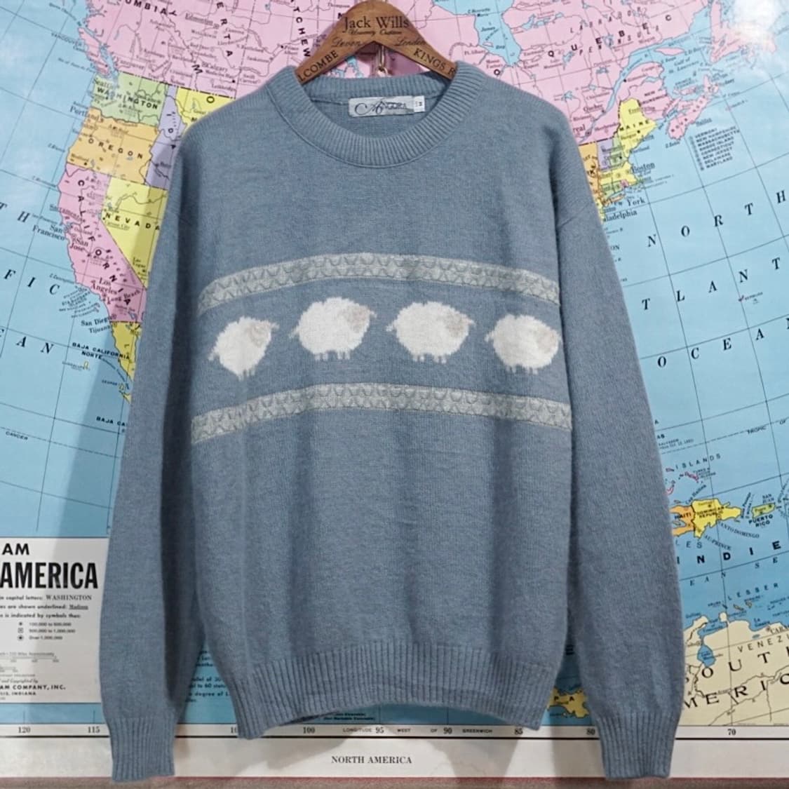 Spring Creek 앙고라 뉴질랜드 램스울 니트 상품이미지1