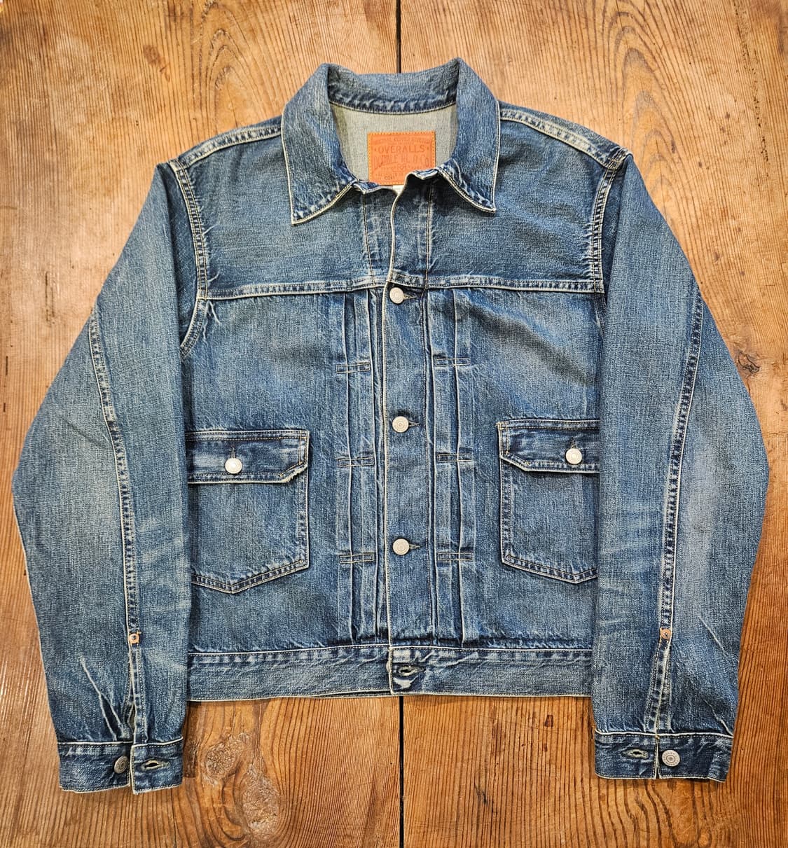 더블알엘 type2 데님 트럭커 자켓 상품이미지1