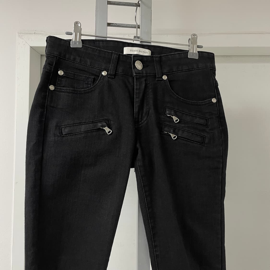 피에르 발망 흑청 데님 팬츠 24(W) 상품이미지6