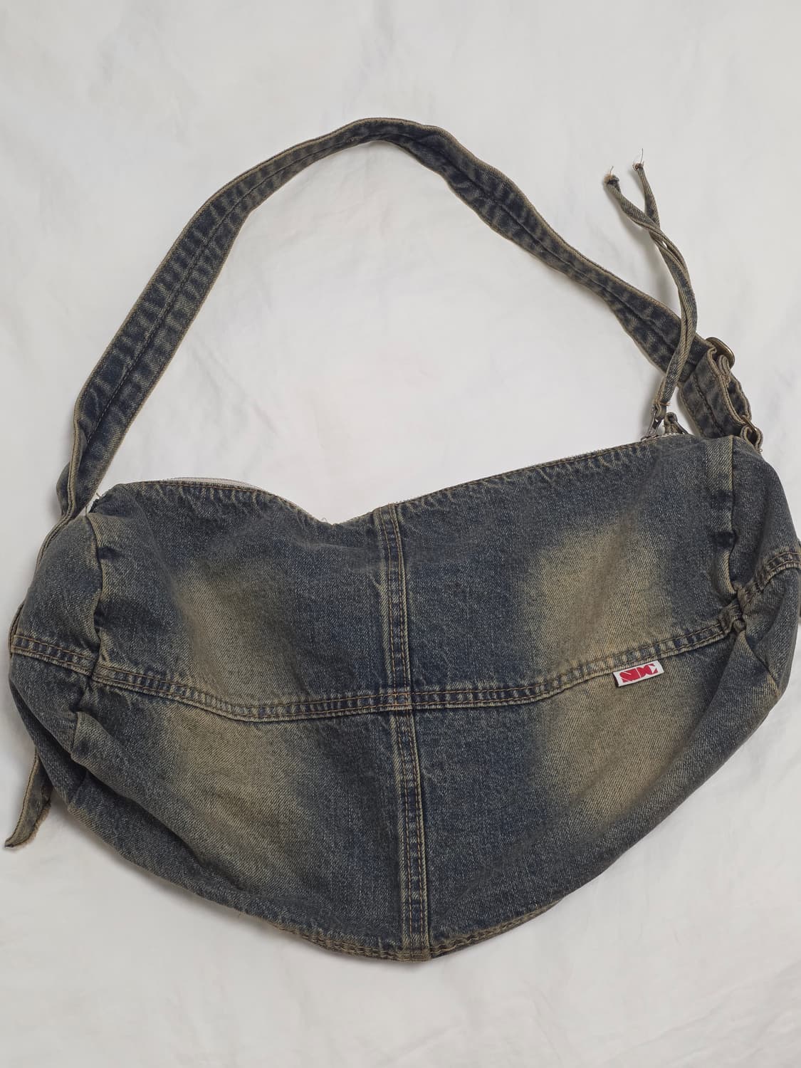 스컬프터 데님 더플백 빈티지 틴트 상품이미지1