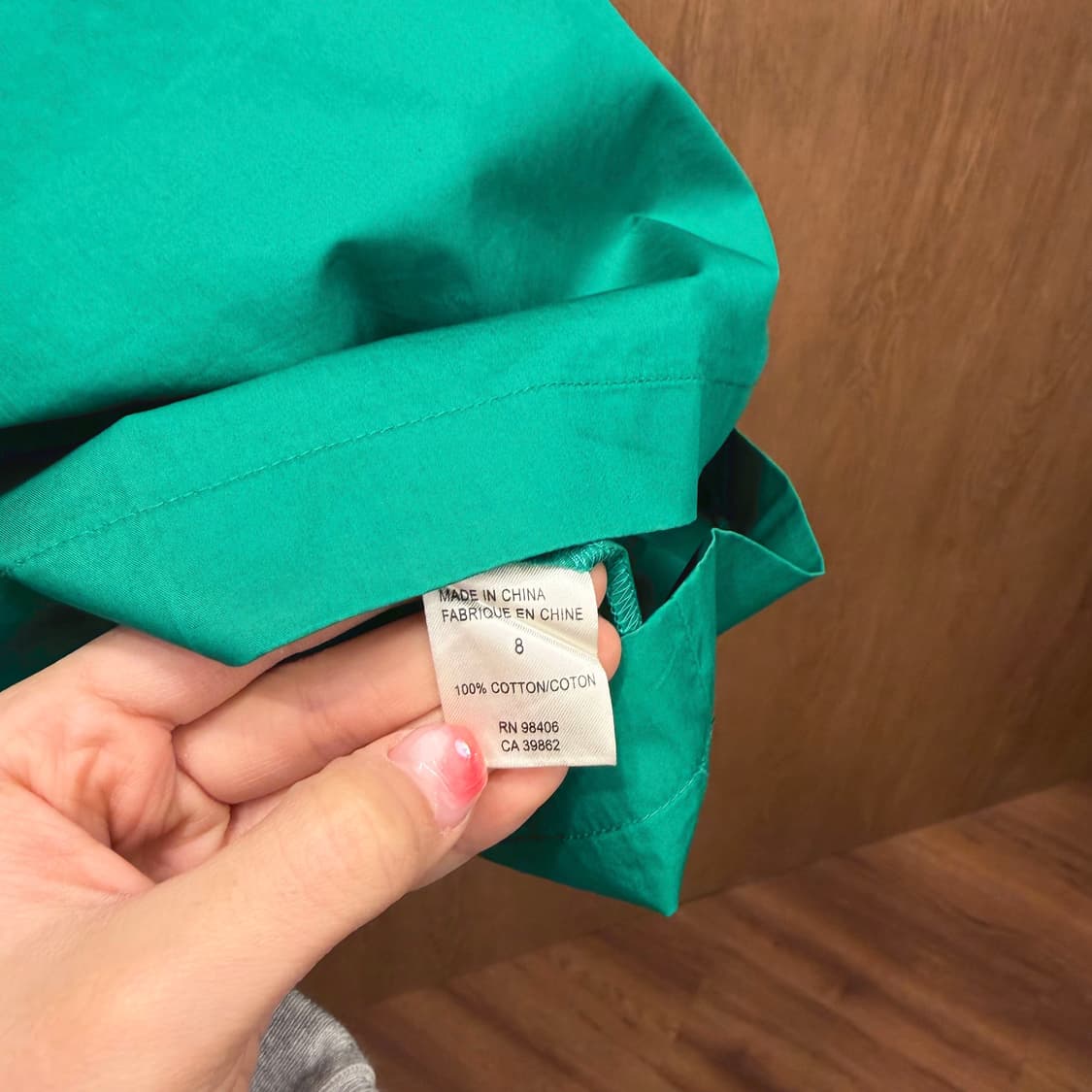 띠어리 미디 스커트 허리 스트랩 리본 타이 디테일 A라인 그린 상품이미지7