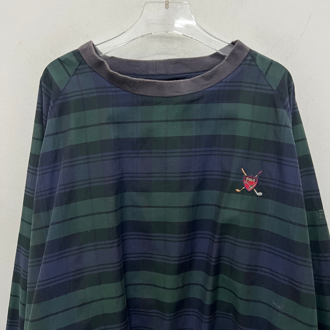 xl-xxl) 폴로 랄프로렌 올드스쿨 체크 웜업 상품이미지2