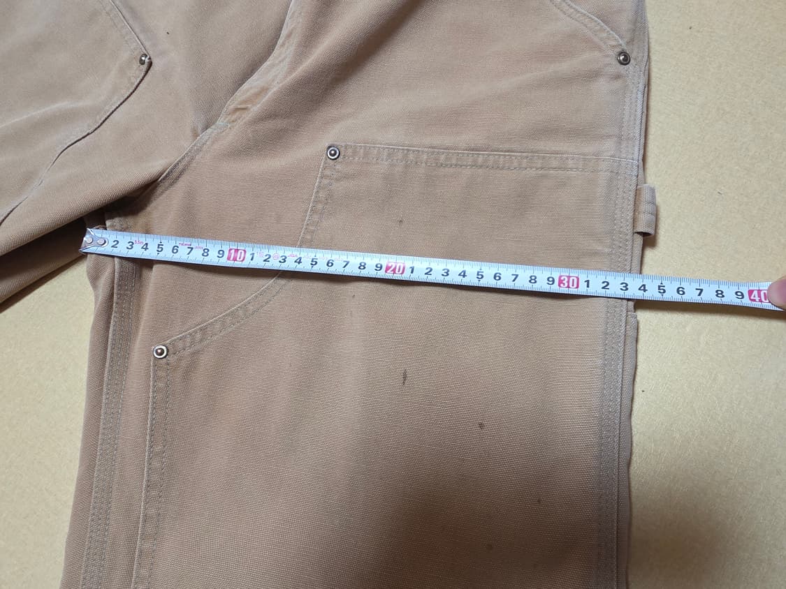 90s usa 빈티지 칼하트 더블니 B01 오리지널 워크 팬츠 상품이미지6