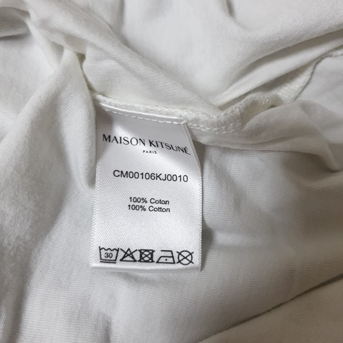 메종키츠네 스쿠터 프린팅 반팔티 상품이미지4