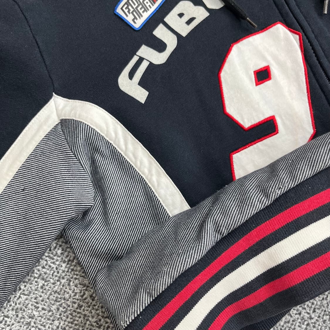 <빈티지 레이싱 후드 집업> No.1272 상품이미지9