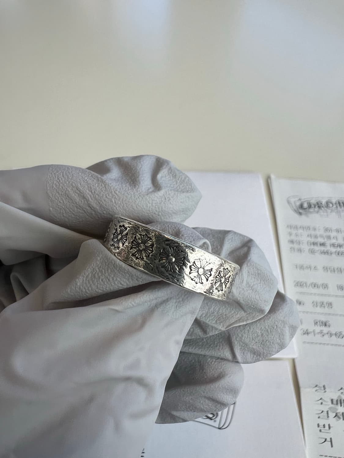 [us5.5] 크롬하츠 퍽유링 상품이미지3