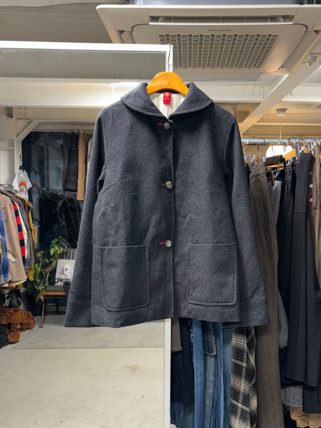 Melrose en famille 울자켓 상품이미지1