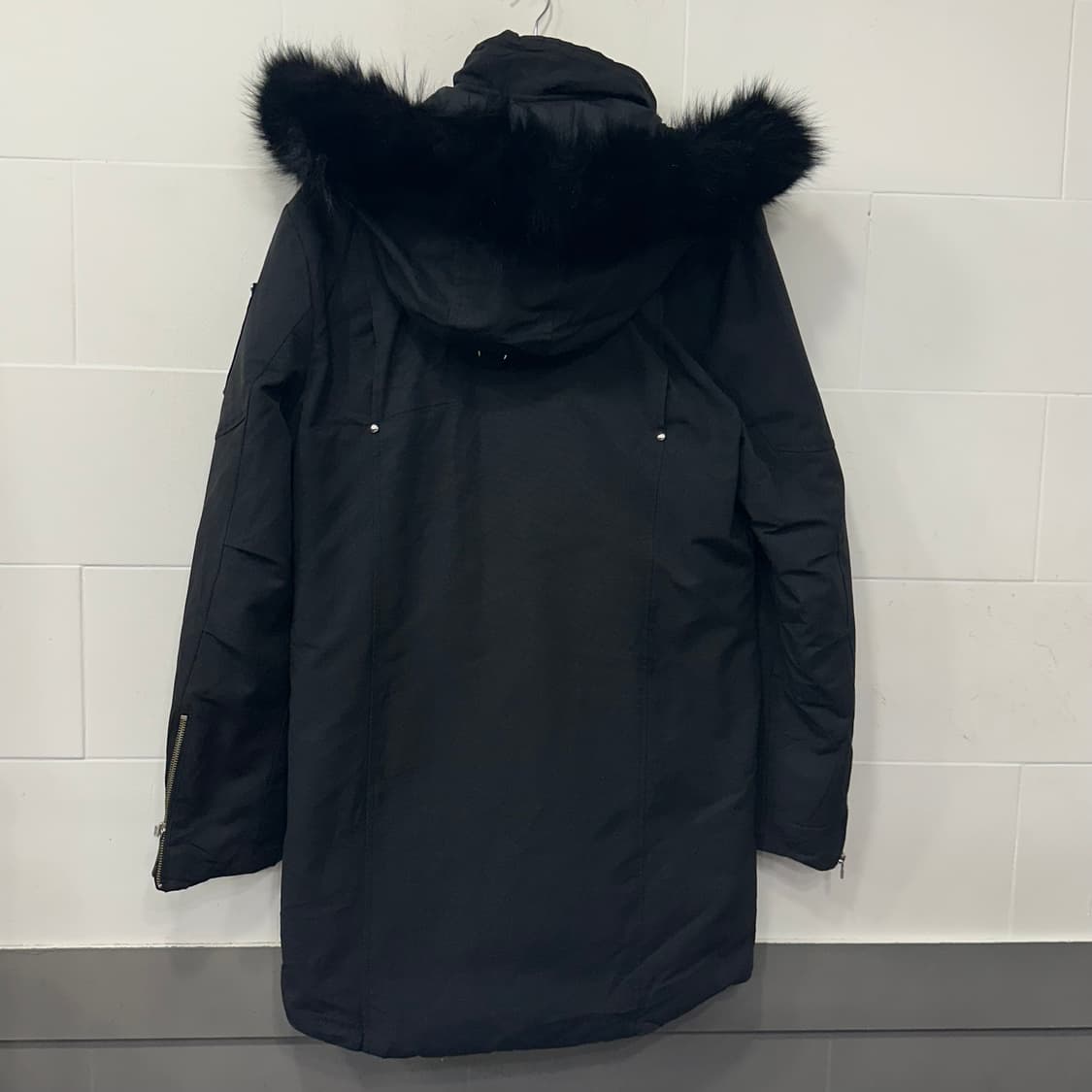 무스너클 스틸링 폭스 퍼 패딩 상품이미지2