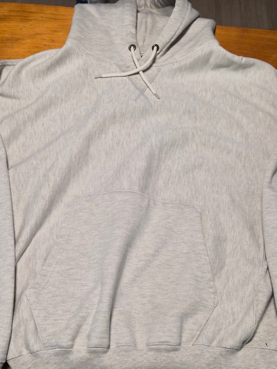 아웃스탠딩 헤비 후드 오트밀 L 상품이미지8