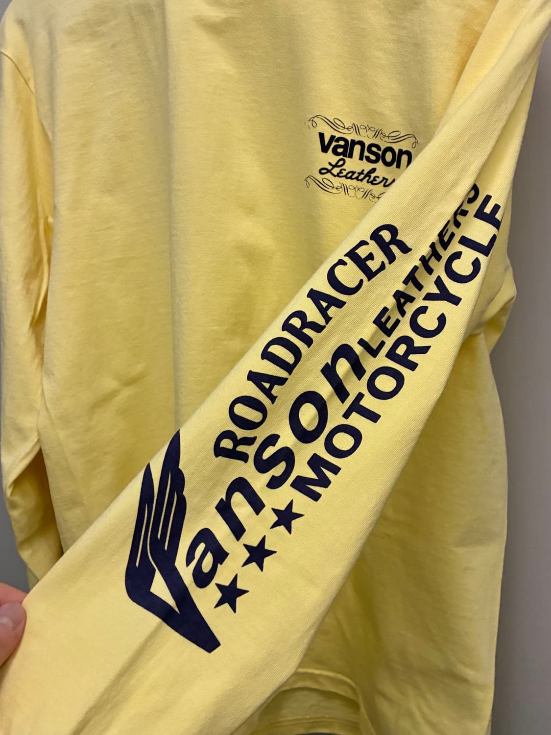 (L/100)Vanson 밴슨 로드레이서 모터사이클 롱슬리브 티셔츠 상품이미지6