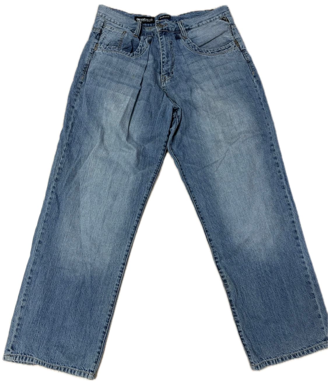 빈티지 중청 와이드 팬츠 상품이미지2