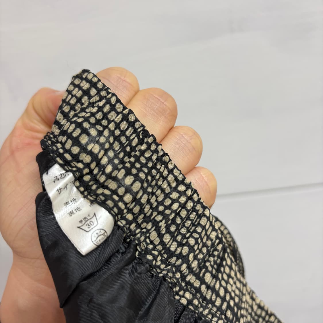 잔 체크 플리츠 디테일 페어리 미디 스커트 JPN 상품이미지4