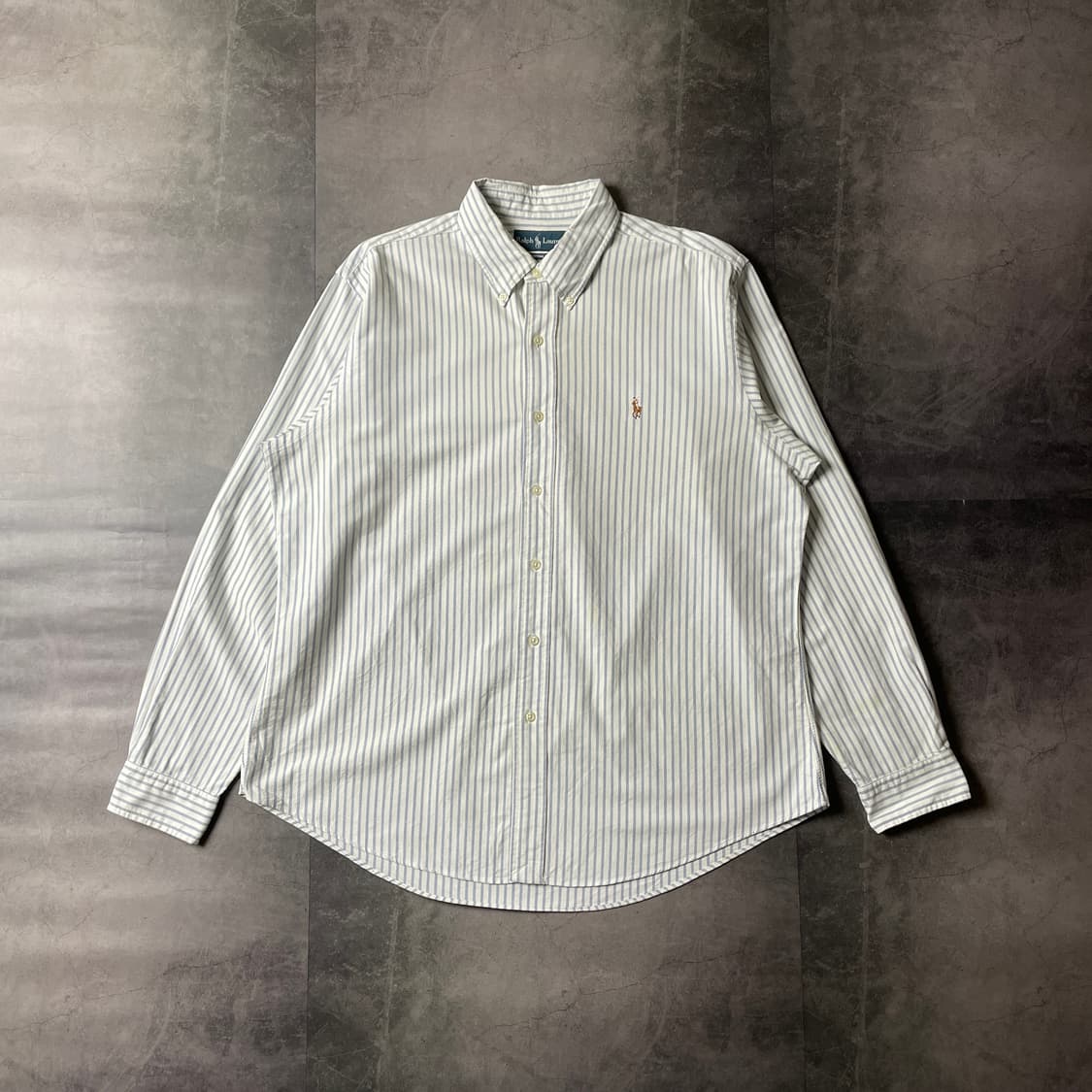 RALPH LAUREN 랄프로렌 빈티지 스트라이프 코튼셔츠 상품이미지1