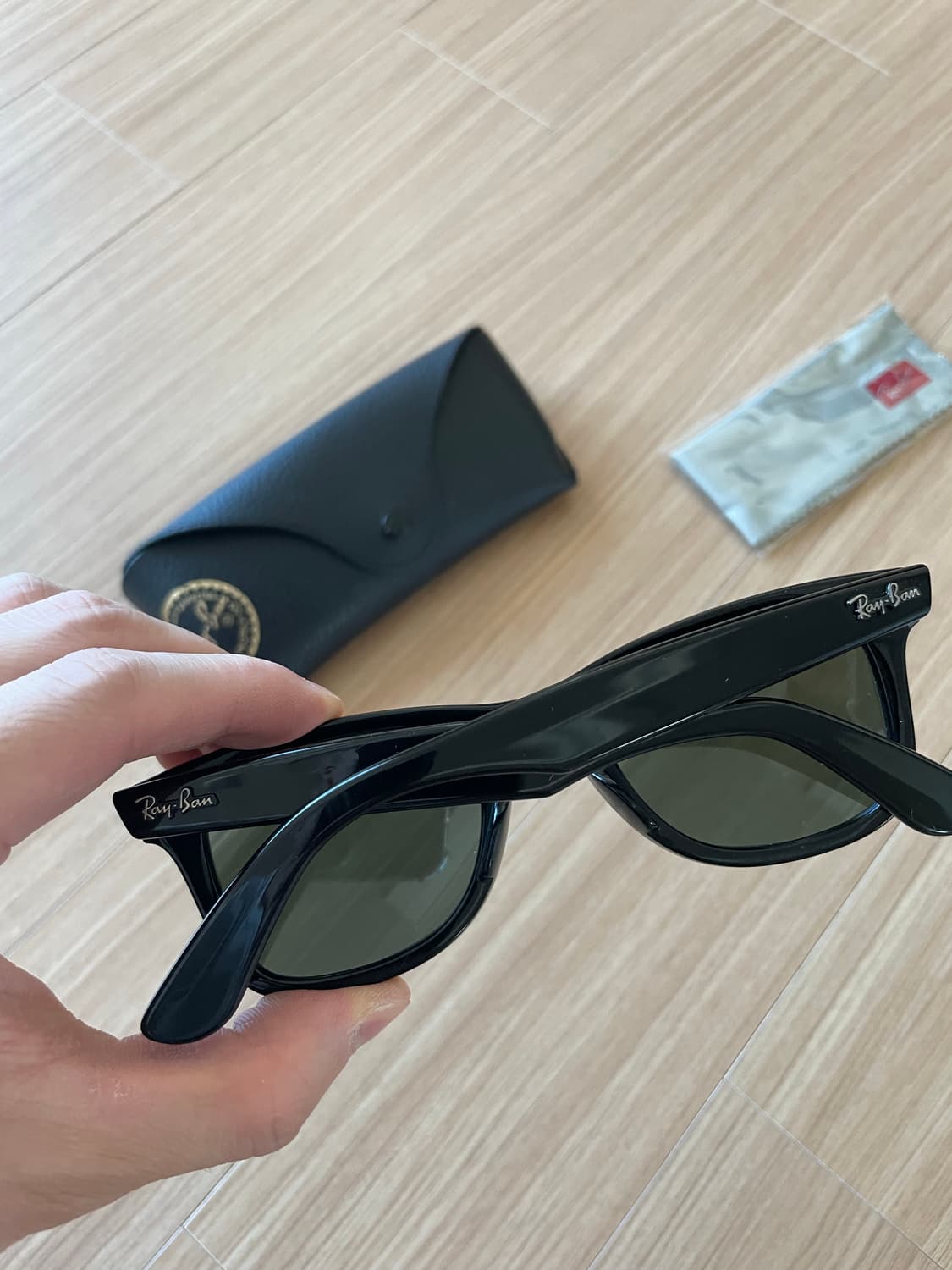 Rayban 레이밴 RB 2140 웨이페어러 50 사이즈 블랙 상품이미지6