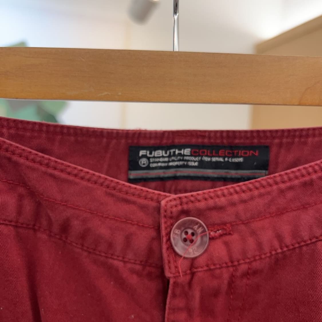 푸부 FUBU 올드스쿨 카고팬츠 면바지 35인치 C05054  상품이미지4