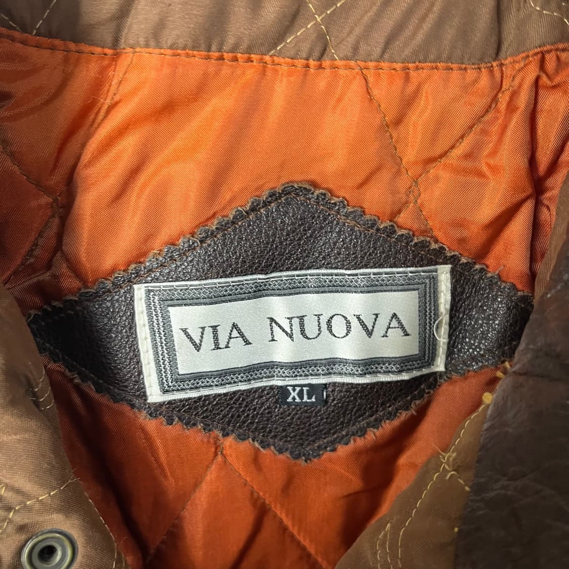 [Via Nuova Pelle] 카우스킨 레더 봄버자켓 상품이미지5