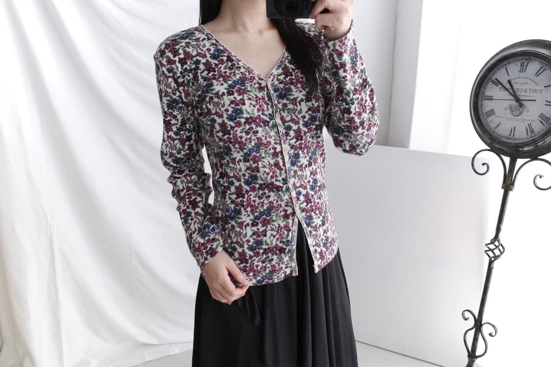 flower cardigun 상품이미지5
