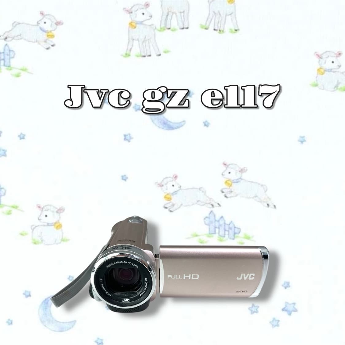 희귀컬러 / 입문자 추천 / Jvc gz 117 빈티지 캠코더 상품이미지1