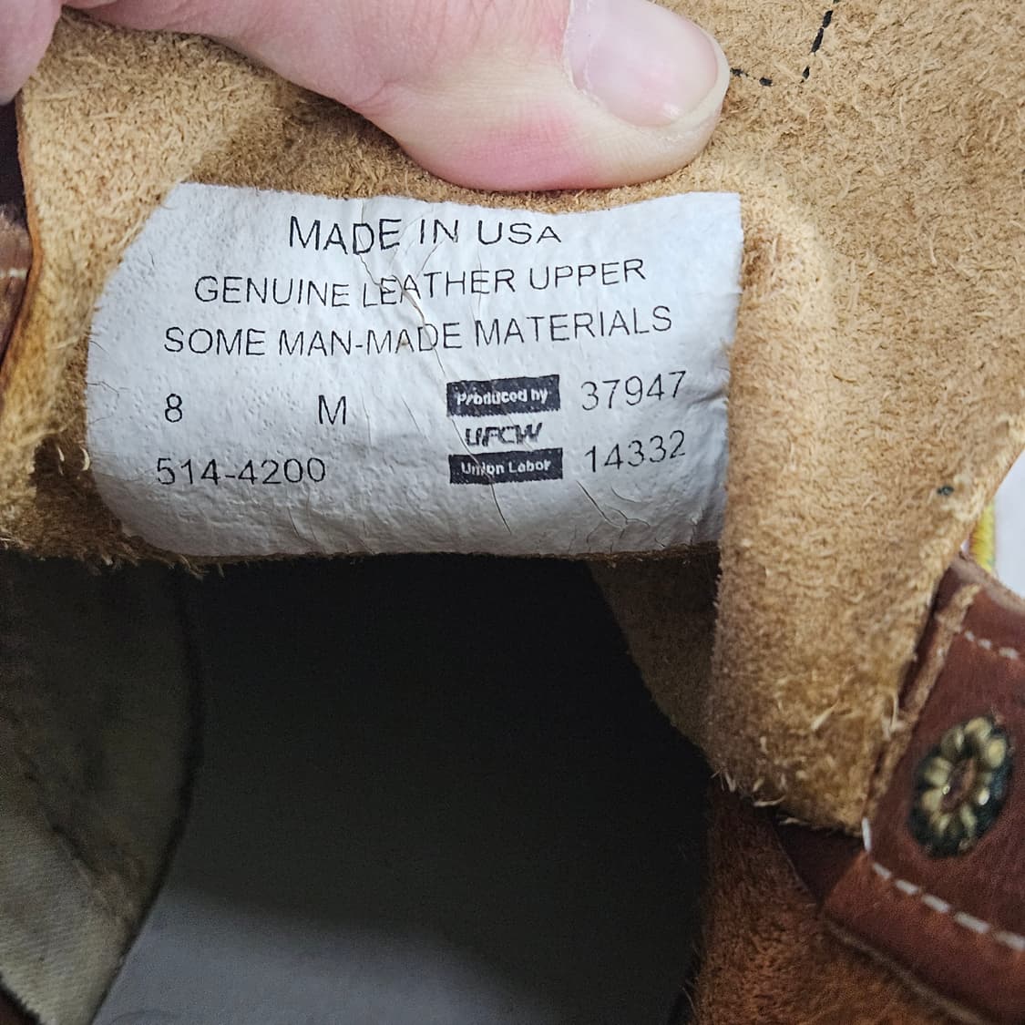 [8(M)] 쏘로굿 USA 헤리티지 6인치 목토 워커 부츠 0120Y2 상품이미지9