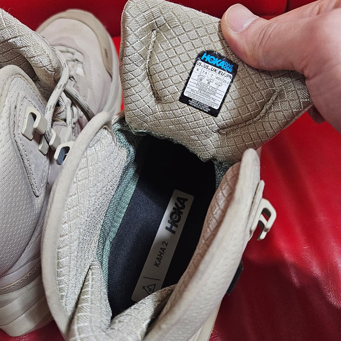 호카(HOKA) 카하2 고어텍스 탄 부츠 255size 상품이미지10