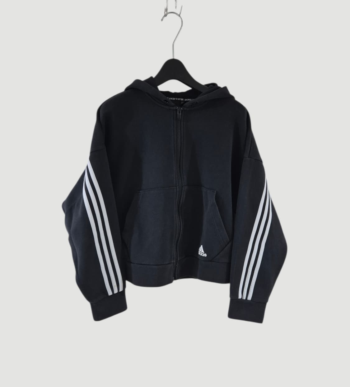 [S]아디다스 빈티지 Y2K 크롭 숏 후드집업 Women 상품이미지2