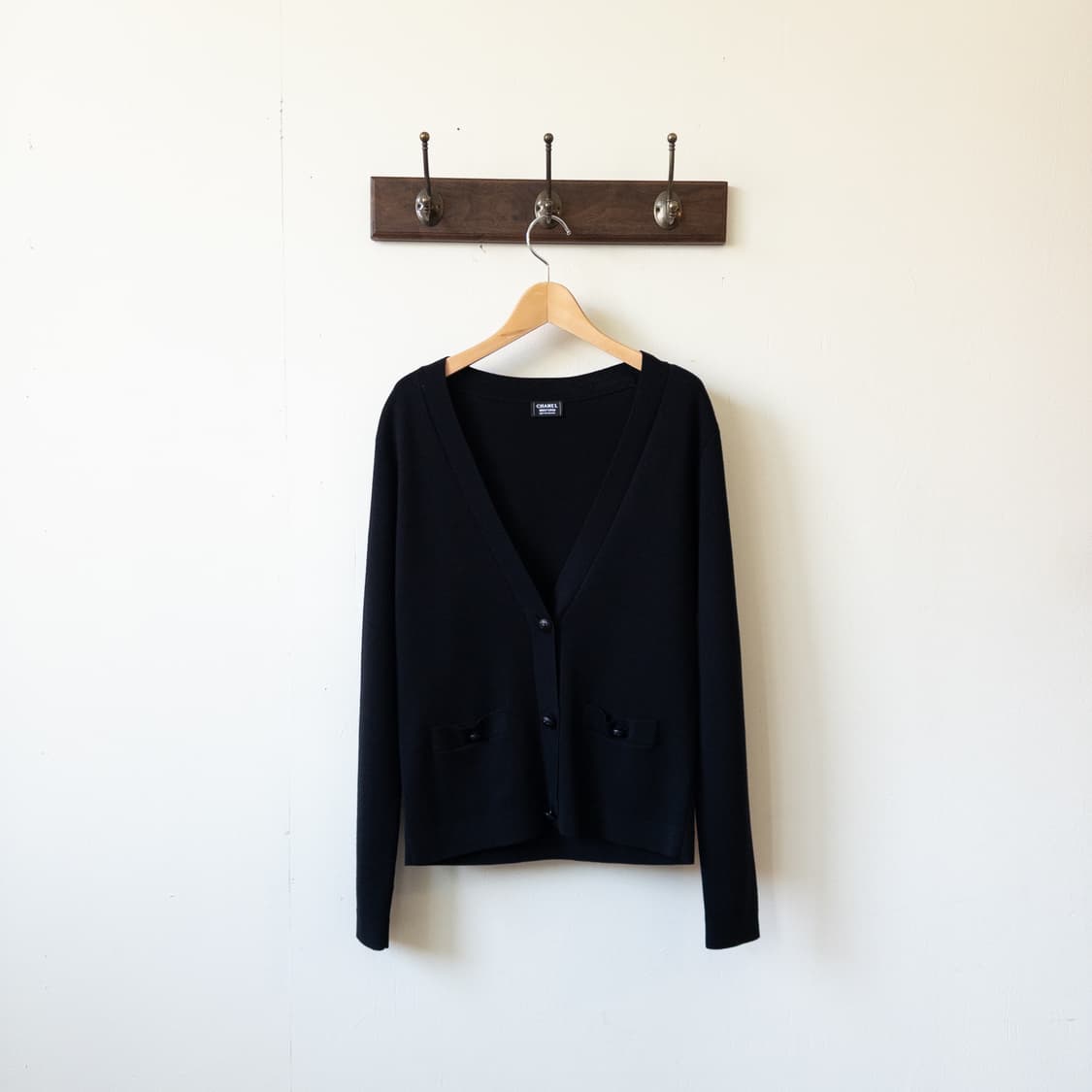 샤넬 유니폼 블랙 가디건 상품이미지5