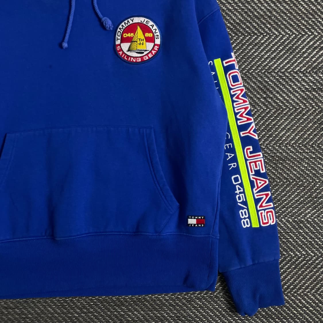 타미힐피거 세일링 기어 올드스쿨 후드 티셔츠 o 3013 상품이미지3