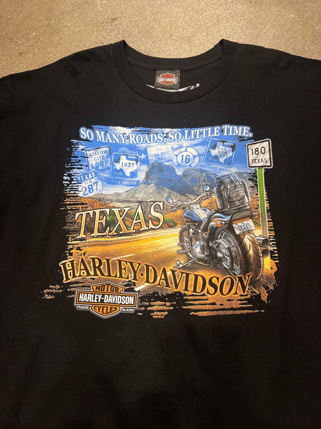 오스틴 할리데이비슨 텍사스 티셔츠 상품이미지3