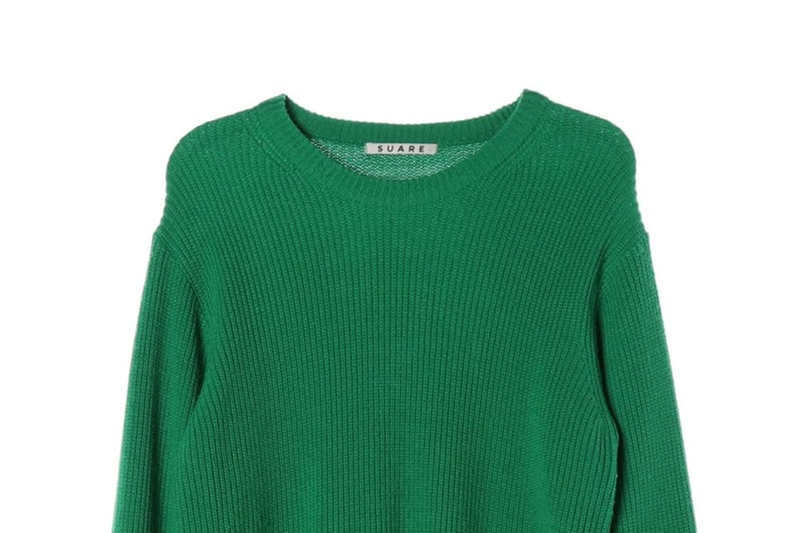 수아레 니트 그린 M 상품이미지3