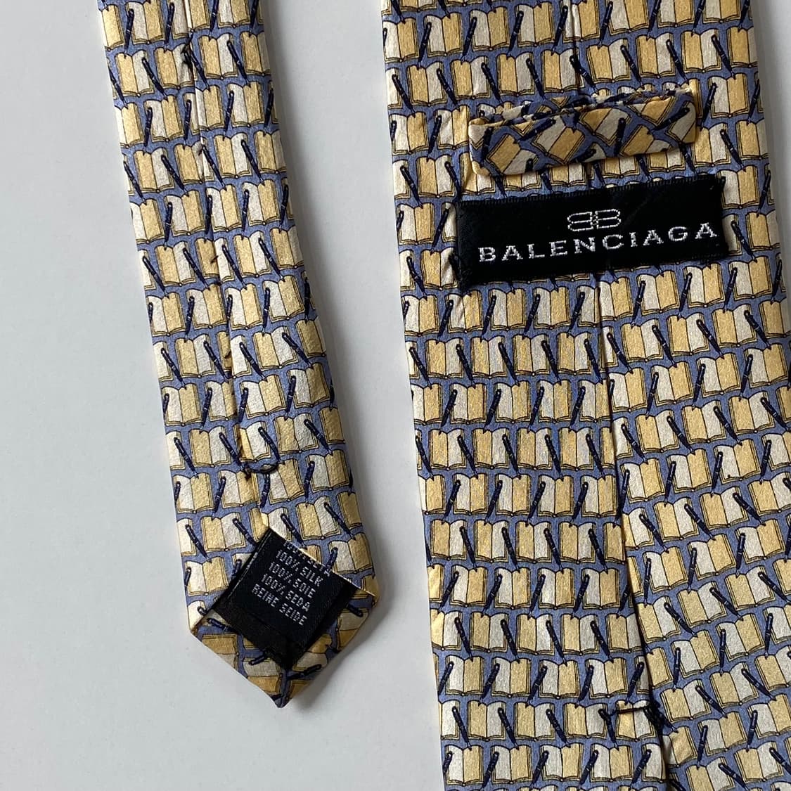 BALENCIAGA 발렌시아가 정품 명품 넥타이 상품이미지5