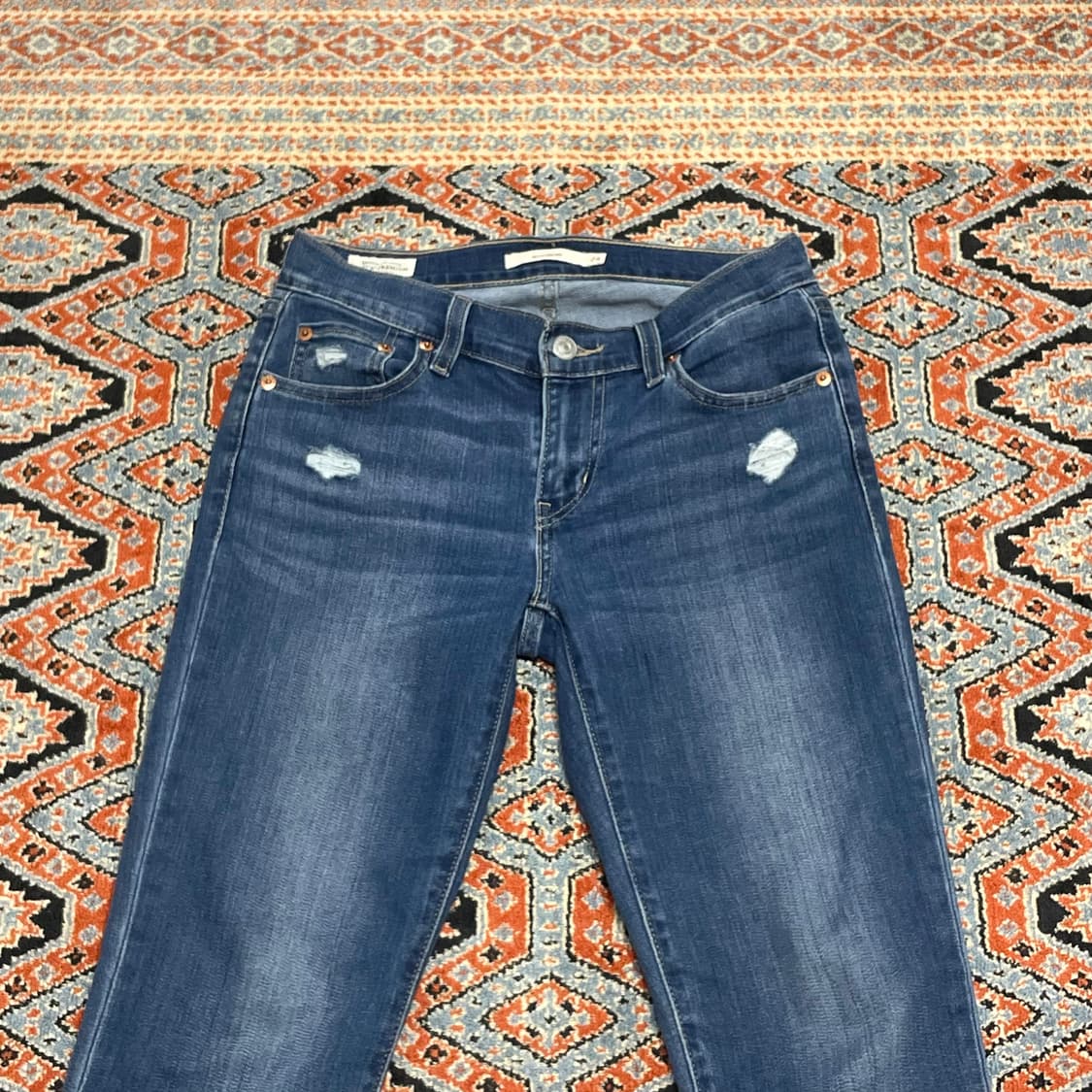 리바이스 보이브렌드핏 중청 워싱데님 여성24 상품이미지2