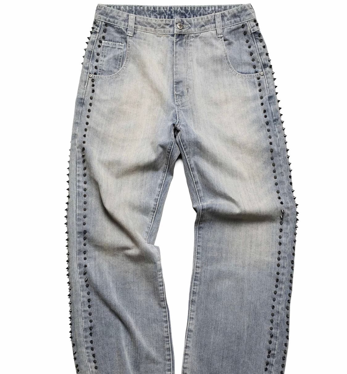  Racer worldwide x barragan 스파이크 데님 L사이즈 상품이미지3