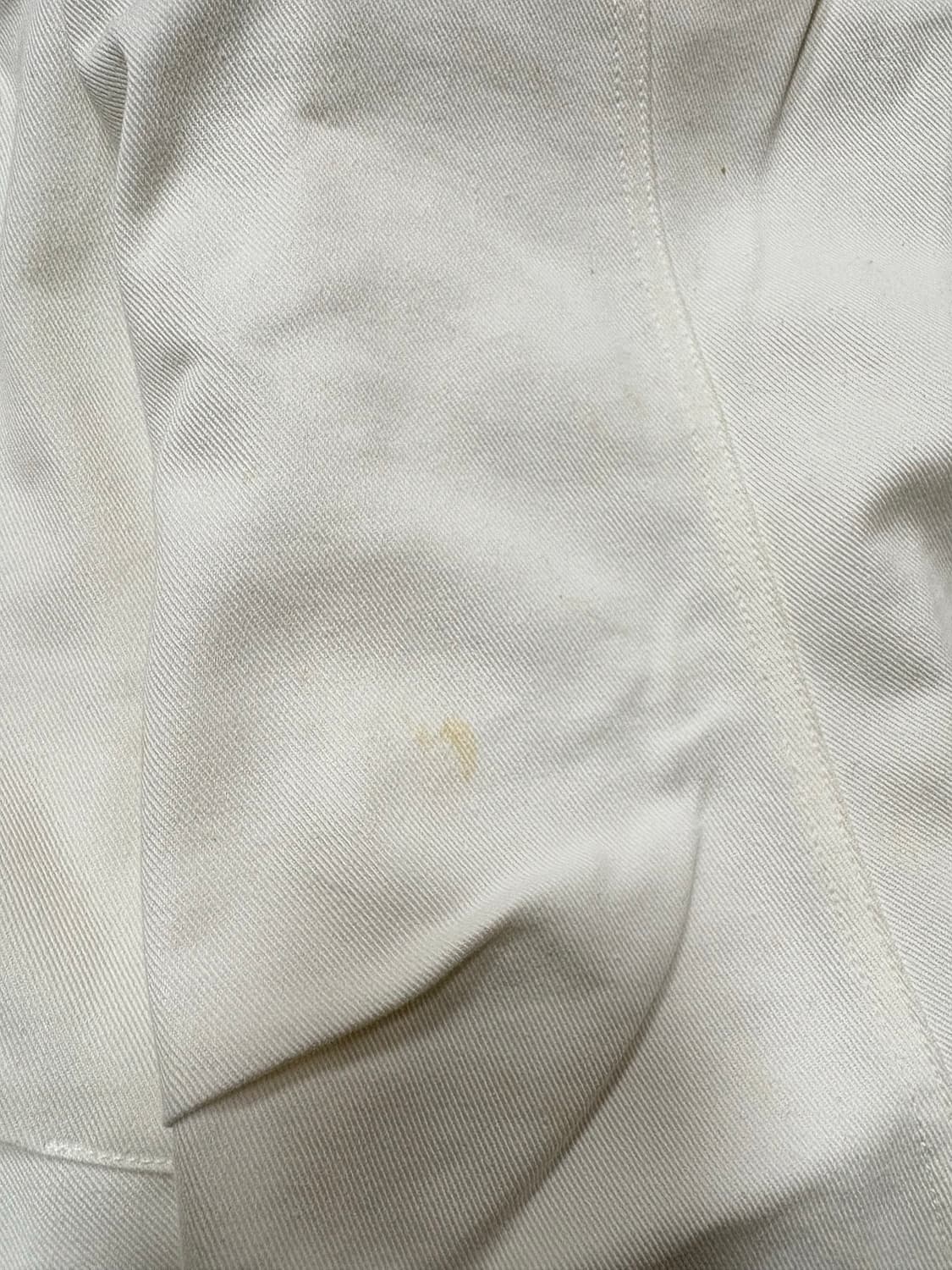 아캄 핀턱 프린팅 팬츠 화이트 1 상품이미지3