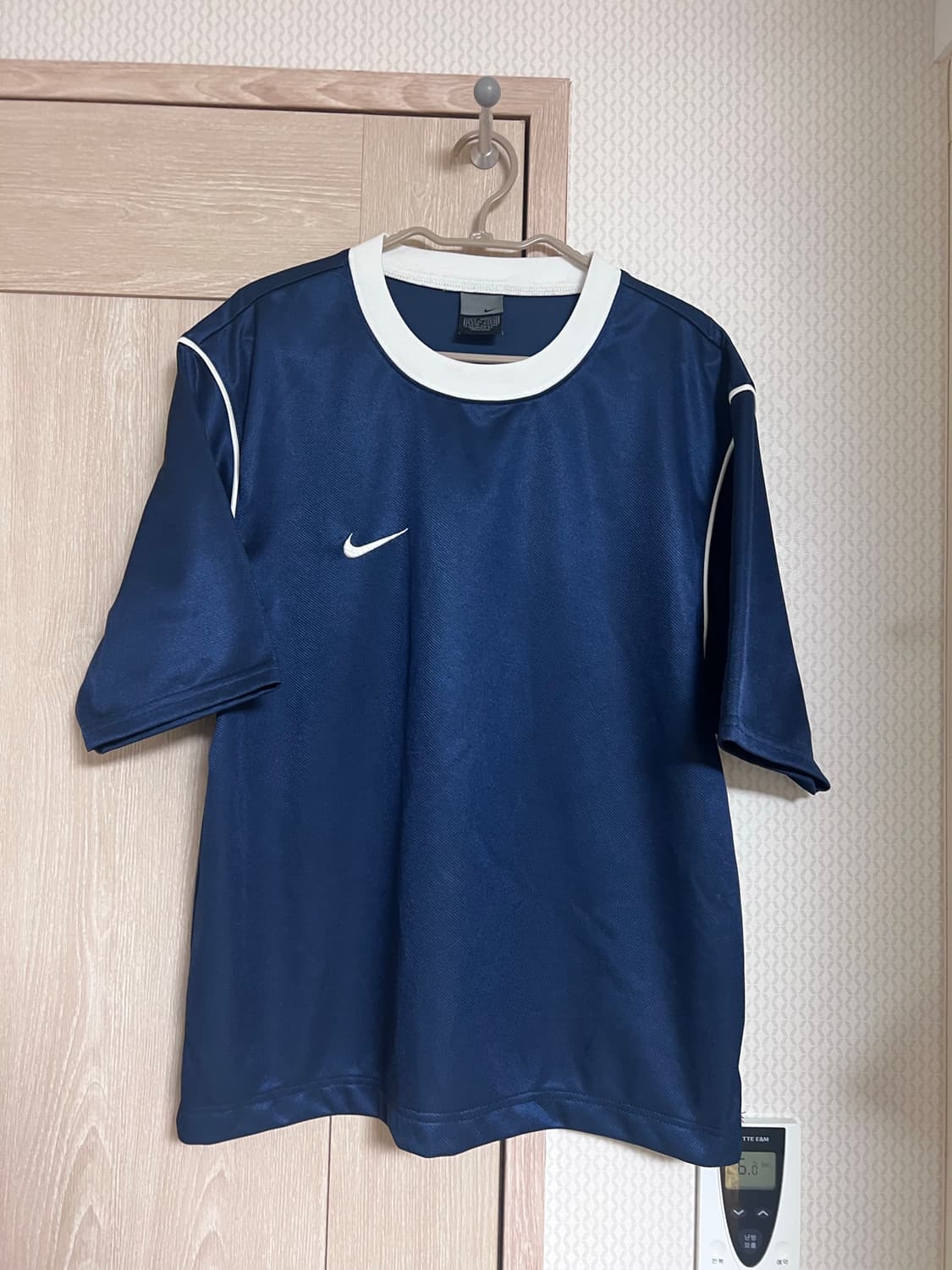 00s 나이키 올드스쿨 네이비 솔로 스우시 템플릿 트레이닝 유니폼 축구 상품이미지1
